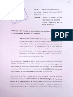 Solicito Endoso de Los Certificados de Deposito Judicial Parte Imputada