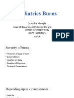 Pediatric Burns