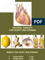 Heart Block Vein Opening Natural Remedy