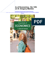 Essentials of Economics 10E 10Th Edition N Gregory Mankiw Full Chapter