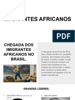 Imigrantes Africanos