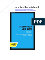 The Sermons of John Donne Volume 1 Full Chapter