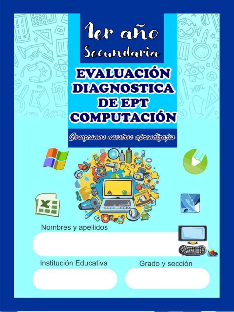 Ficha de Actividad Ept 1evaluacion Diagnostica 1600 PDF - Gdrive.vip | PDF
