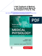 Guyton Hall Textbook of Medical Physiology - 3Rd Sae E Book Mario DR Vaz Anura Kurpad Tony DR Raj Full Chapter