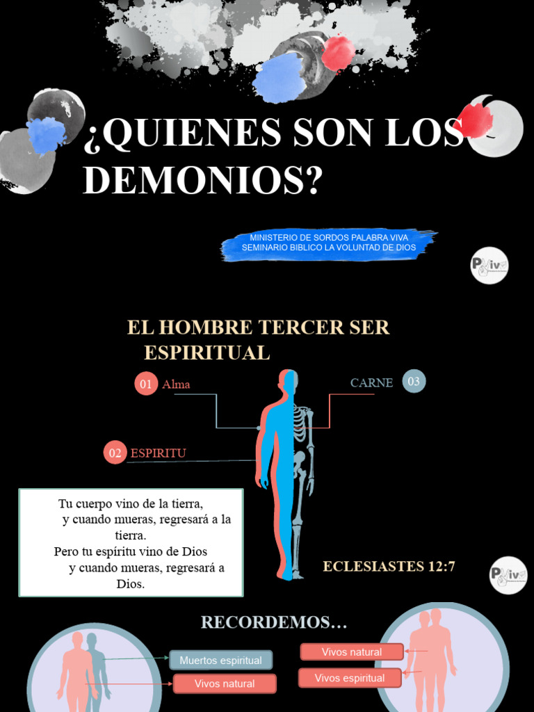 Demonios y Exorcismo en la Biblia | PDF | Jesús | Demonios