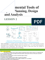 2. Fundamental Tools of Space Planning Design And