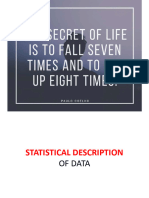 3 - Statistical Description of Data Discussion 1