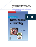 Essentials of Forensic Medicine and Toxicology 1St Edition Suresh Chand Full Chapter