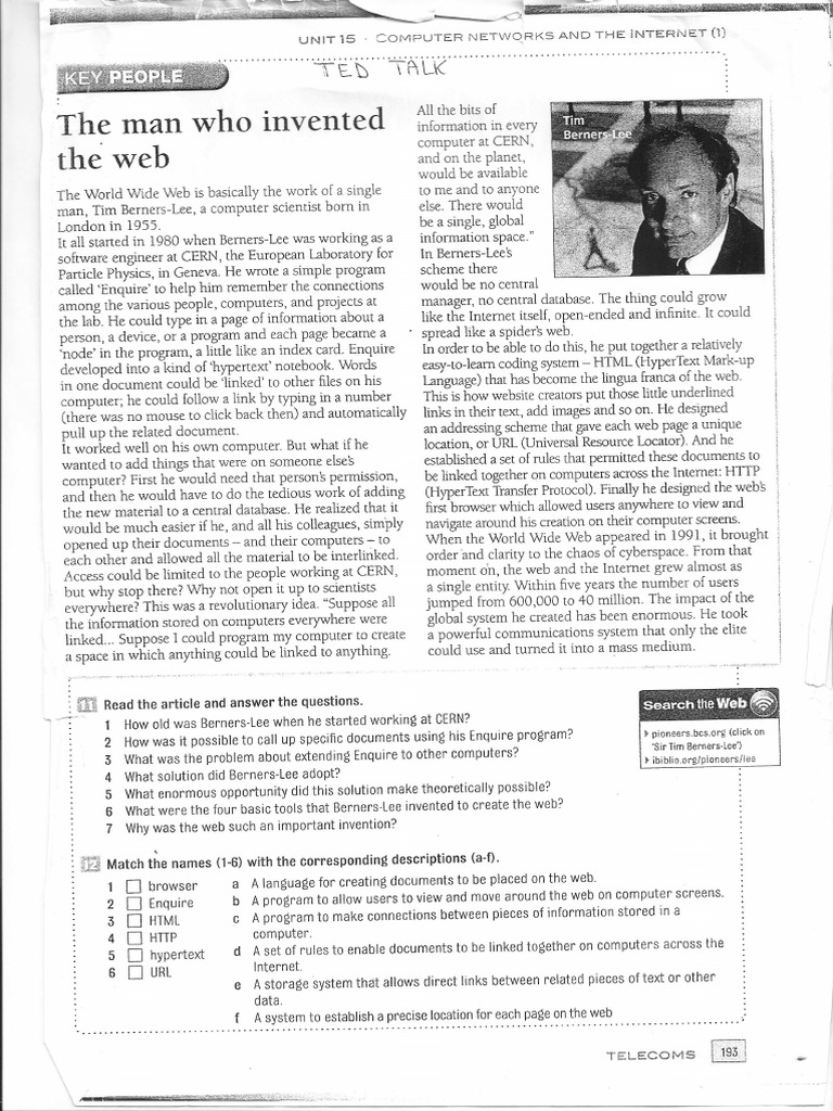 Tim Berners Lee | PDF