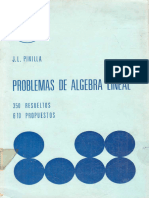 Problemas de Algebra Lineal - J. L. Pinilla