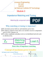 Module 3 Matching and Tuning