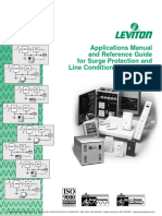 Application Manual & Reference Guide For Surge Protection & Line Conditioning Products
