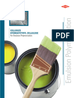 CELLOSIZE Emulsion Polymerization