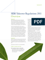 SEBI Takeover Regulation 2011