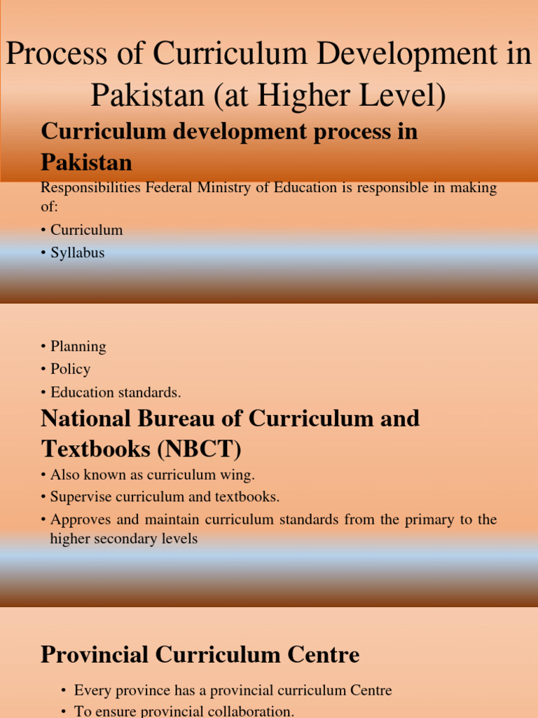 Process of Curriculum Development in | Download Free PDF | Curriculum ...