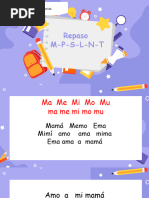 Palabras con M y S para Lectura | PDF