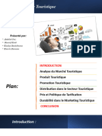 Presentation Marketing Touristiques