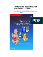 Download Essentials Of Neonatal Ventilation 1St Edition Rajiv Pk Editor full chapter