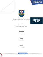 Postgrado en Direccion Comercial: Pronostico y Plan de Ventas