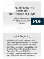 Motobu - Ha Shito - Ryu Karate - Do: The Evolution of A Style