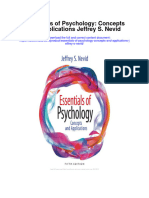 Essentials of Psychology Concepts and Applications Jeffrey S Nevid Full Chapter