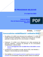Infomacio Processos Seleccio 2023 04 21