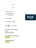 Ecuaciones Capacidad de Carga