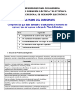 Resultados del Estudiante - Electronica y Telecomunicaciones