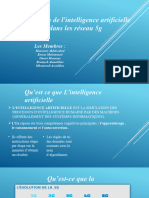 Application de L'intelligence Artificielle Dans Les Réseau 5g