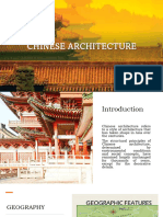 Week 4 Chinese Architecture