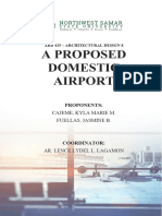 Programming - A Proposed Domestic Airport