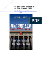 Download Overreach How China Derailed Its Peaceful Rise Susan L Shirk full chapter