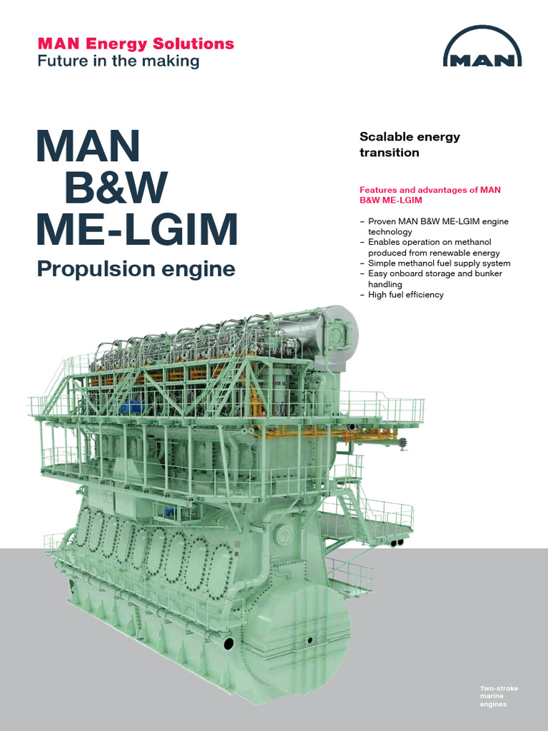 Man B W Me Lgim Eng | PDF | Engines | Methanol