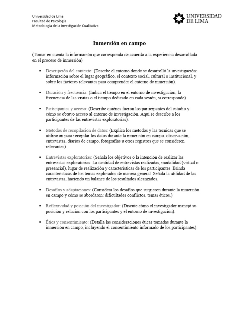 Inmersión en Investigación Cualitativa | PDF | Ciencia y matemáticas