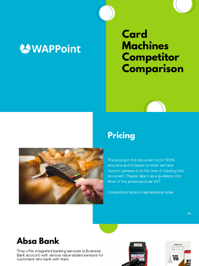 Speed Point Pricing and Competitor Analysis | PDF | Credit Card | Debit ...