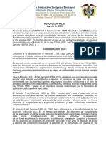 Resolucion No. 2 - Asignacion Academica Pichinde 2023