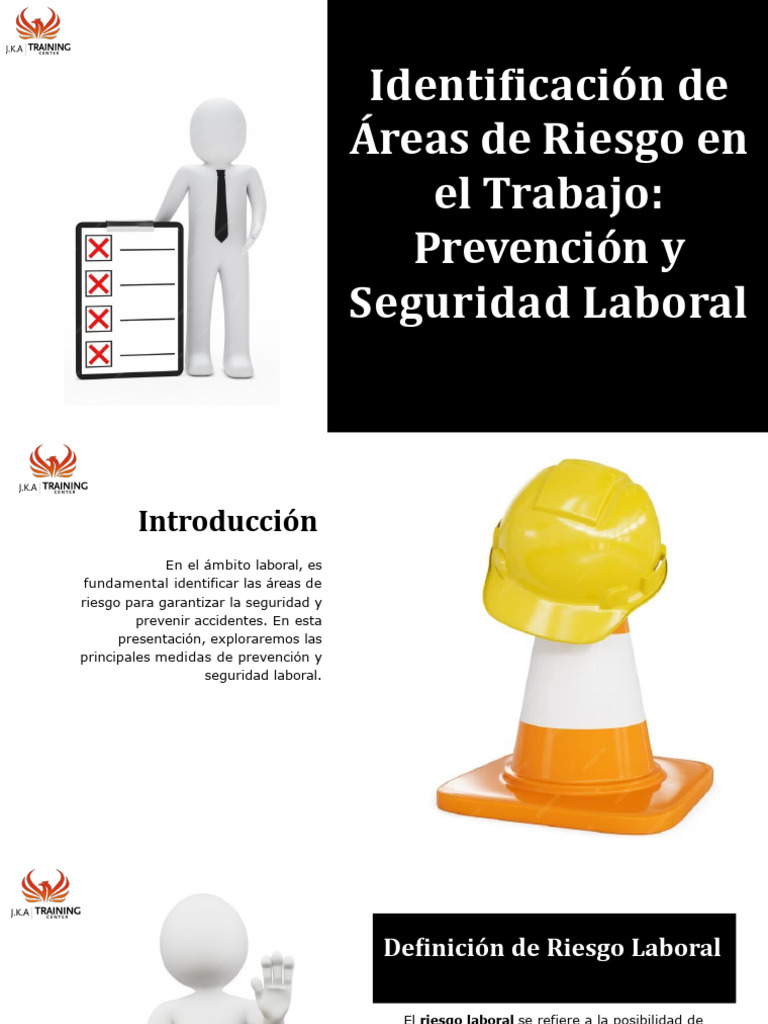 Identificacion de Areas de Riesgo en El Trabajo Prevencion y Seguridad ...