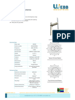 HD400 Half-wave Dipole antenna 380-470 MHz