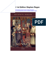 The Sonnet 1St Edition Stephen Regan Full Chapter