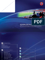 Access for All - Uefa and Cafe Good Practice Guide to Creating an Accessible Stadium and Matchday Experience