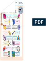 S5 - Ficha de Trabajo - 3ro Primaria