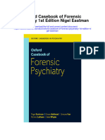 Oxford Casof Forensic Psychiatry 1St Edition Nigel Eastman Full Chapter