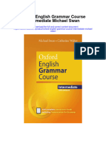 Oxford English Grammar Course Intermediate Michael Swan Full Chapter
