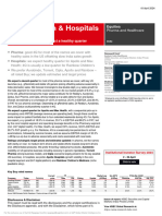 HSBC On India Pharma & Hospitals 4QFY24 Preview We Expect A Healthy