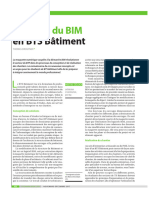 Le Boom Du BIM: en BTS Bâtiment