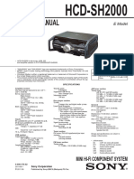 Sony Hcd-sh2000 Fst Lbt Ver-1.1 Sm