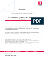 CIDEON ECTR Interface To Inventor User Manual