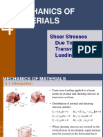 4 Shearing Stresses