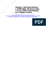 Social Robotics 14Th International Conference Icsr 2022 Florence Italy December 13 16 2022 Proceedings Part I Filippo Cavallo All Chapter