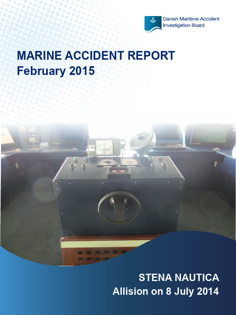 Steering Gear Failure 1 PDF Water Transport Ships